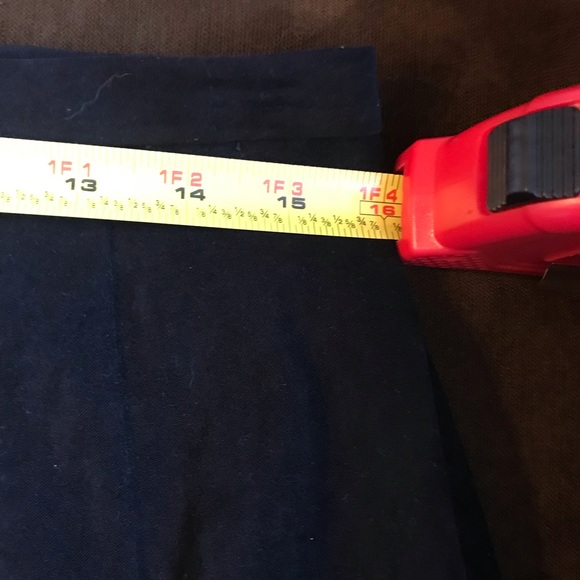 Inflations Black Maxi Back Small Flare At Bottom Light suede material Sz 12 - Picture 5 of 8